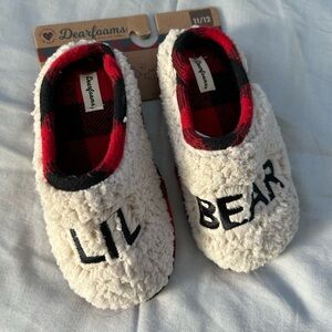 DearFoams Little Bear Slippers
